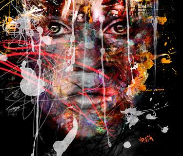 Print of Figurative Abstract Mixed Media by yossi kotler