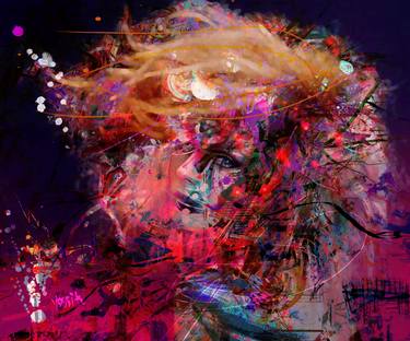 Original Figurative Abstract Mixed Media by yossi kotler