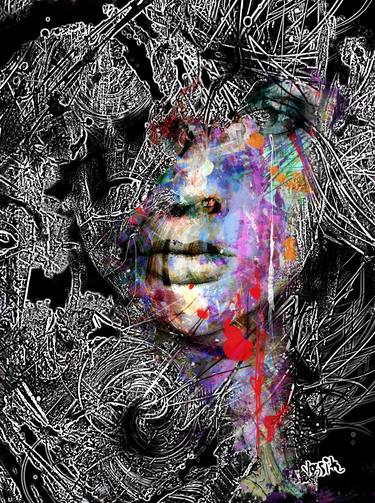 Print of Conceptual Abstract Mixed Media by yossi kotler