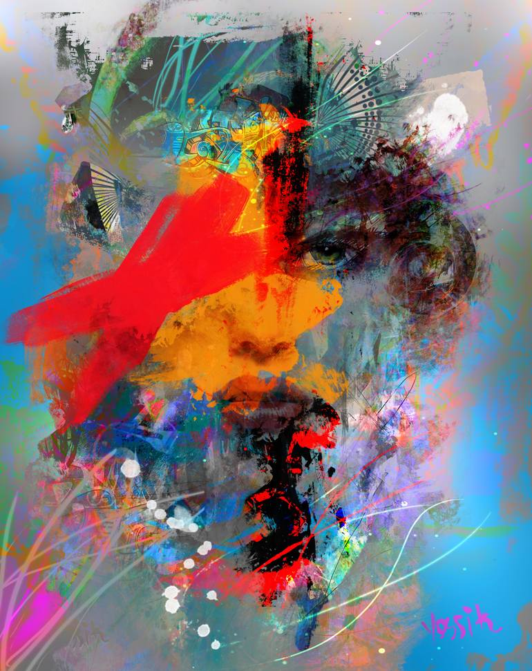 Synthesis Painting By Yossi Kotler Saatchi Art