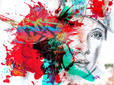 Original Body Mixed Media by yossi kotler