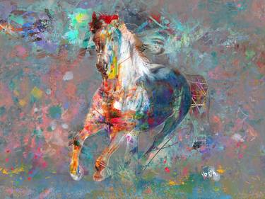 Print of Animal Paintings by yossi kotler