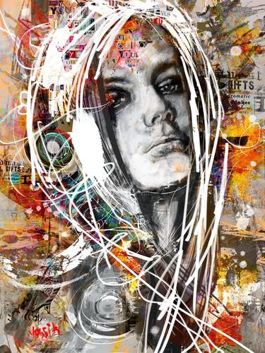 Original People Mixed Media by yossi kotler