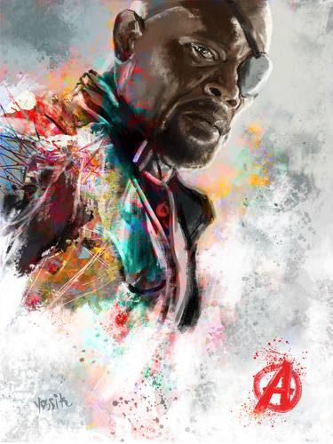 Print of Celebrity Mixed Media by yossi kotler