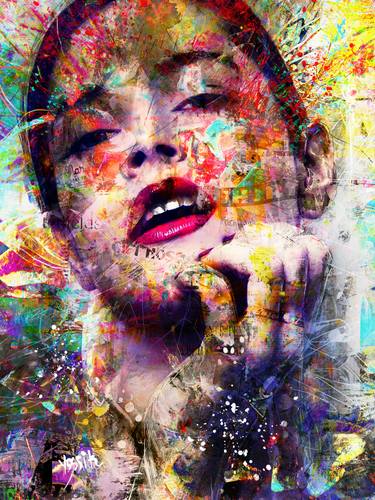 Print of Abstract Expressionism Body Paintings by yossi kotler