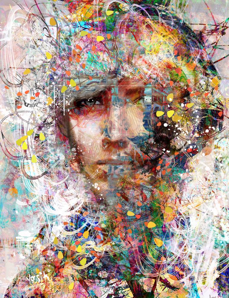 individuation Painting by yossi kotler | Saatchi Art