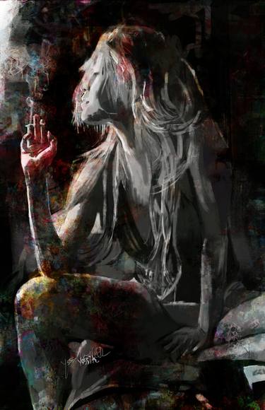 Print of Abstract Expressionism Body Paintings by yossi kotler