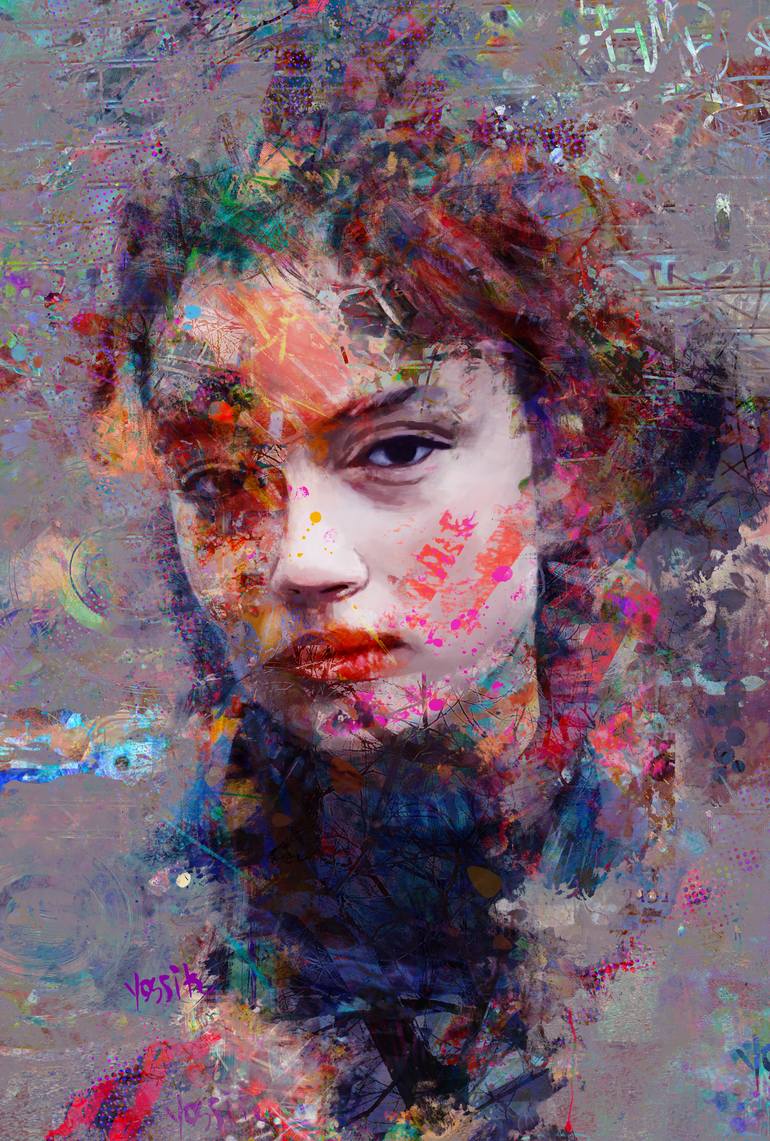 you better be you Painting by yossi kotler | Saatchi Art