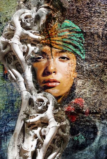 Print of Portrait Paintings by yossi kotler