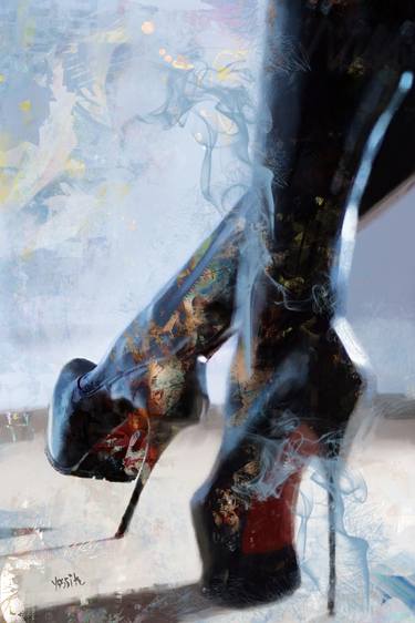 Print of Fashion Paintings by yossi kotler