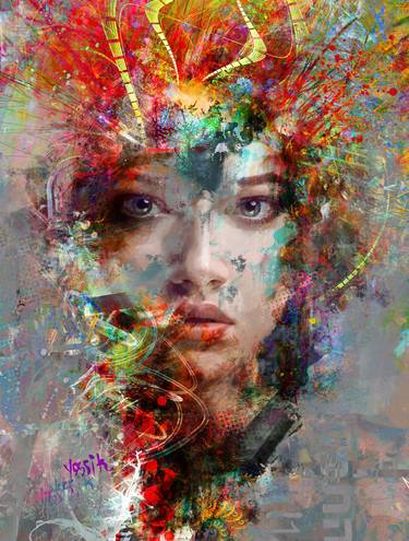 Original People Mixed Media by yossi kotler