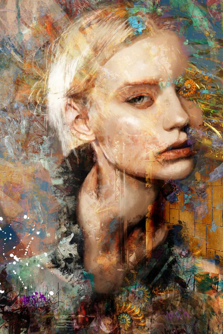 be yourself Painting by yossi kotler | Saatchi Art