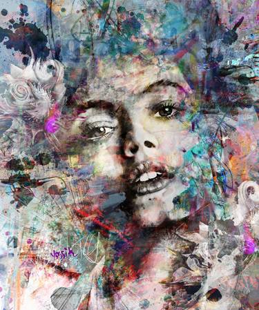 Original Abstract Expressionism People Paintings by yossi kotler