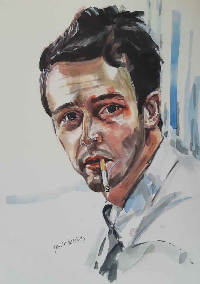 fight club Drawing by yossi kotler | Saatchi Art