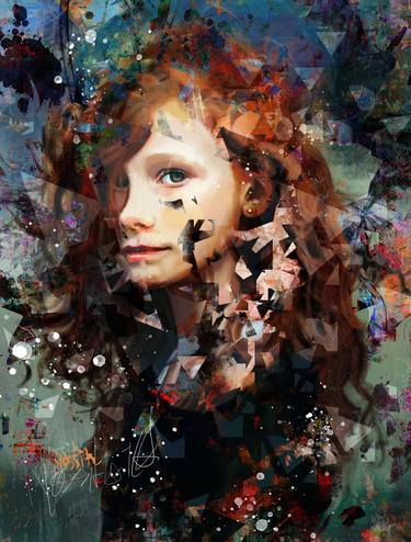 Print of Figurative Abstract Mixed Media by yossi kotler