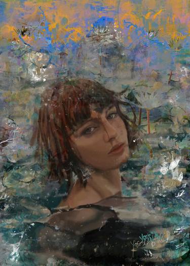 Original People Mixed Media by yossi kotler