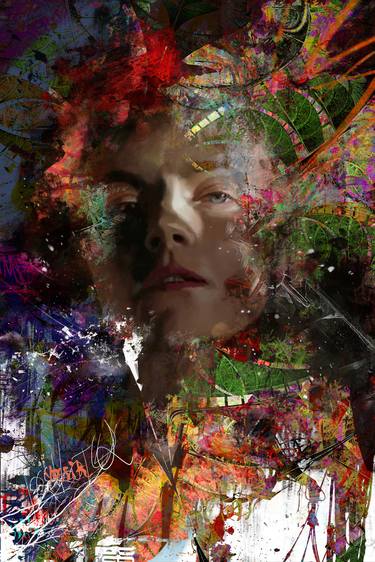 Original Figurative Abstract Mixed Media by yossi kotler