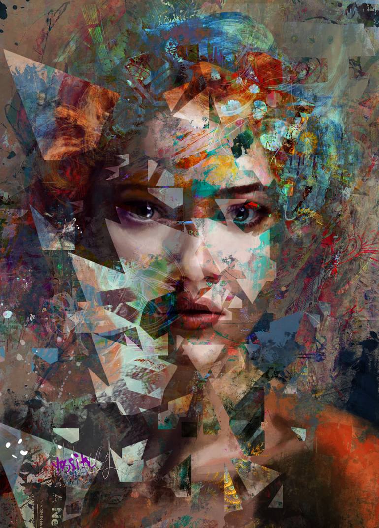 the Jupiter effect 2 Painting by yossi kotler