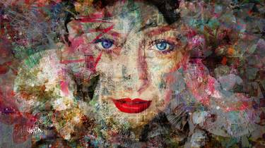 Original Abstract Mixed Media by yossi kotler