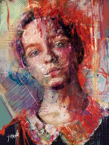 Print of Figurative People Mixed Media by yossi kotler