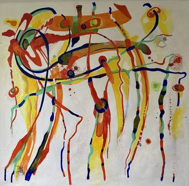 Original Abstract Paintings by Joanna TYKA