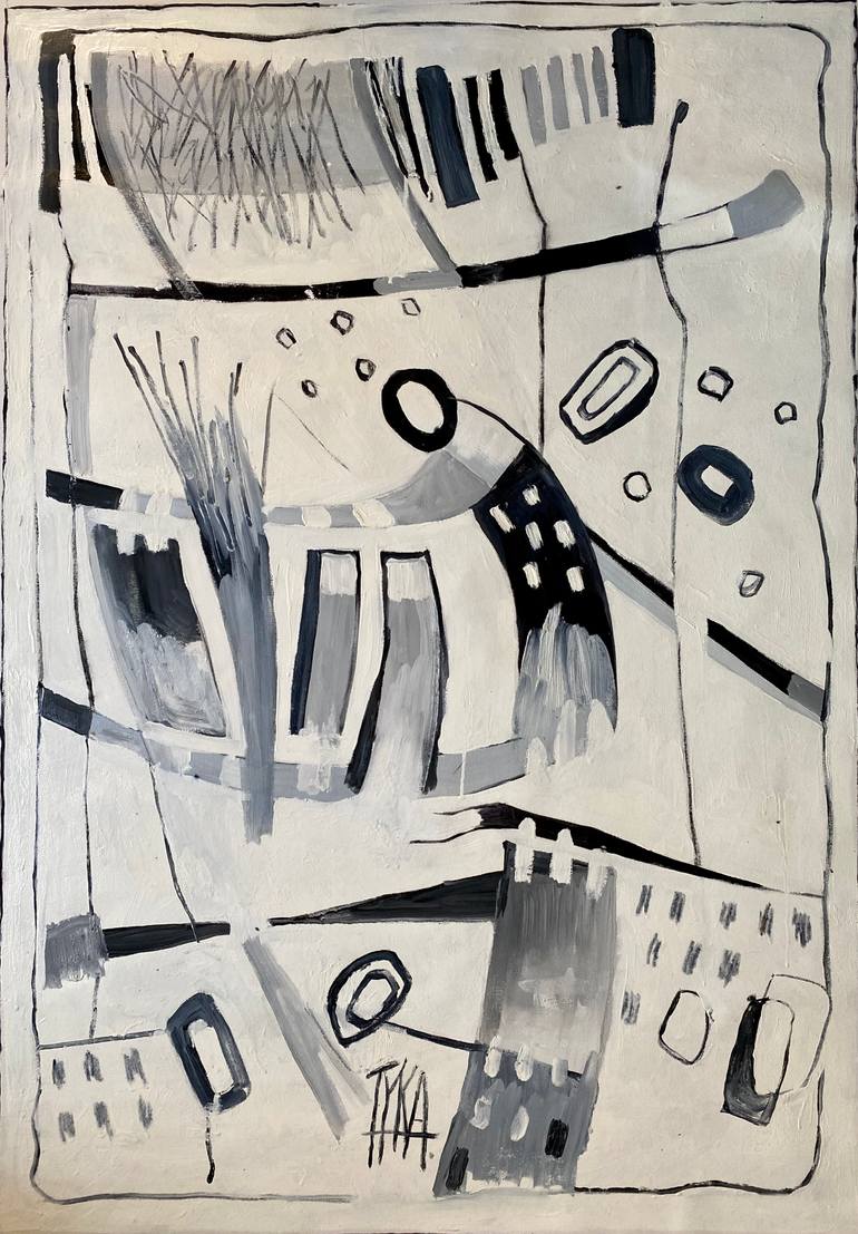 Original Abstract Painting by Joanna Tyka