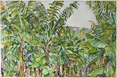 Original Expressionism Botanic Paintings by Joanna TYKA