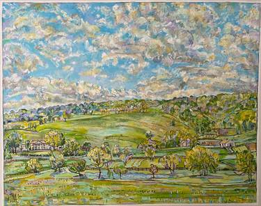 Original Impressionism Landscape Paintings by Joanna Tyka