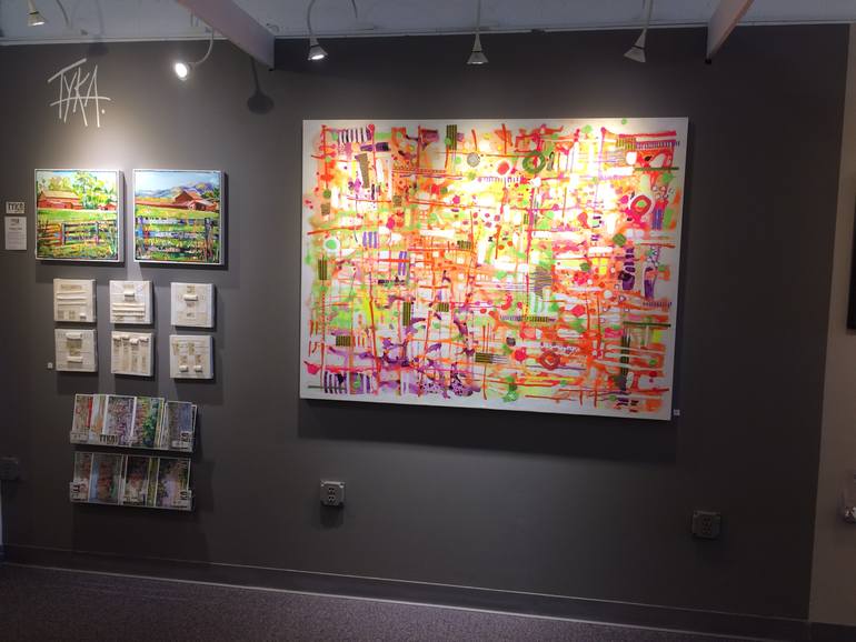 Original Abstract Painting by Joanna Tyka