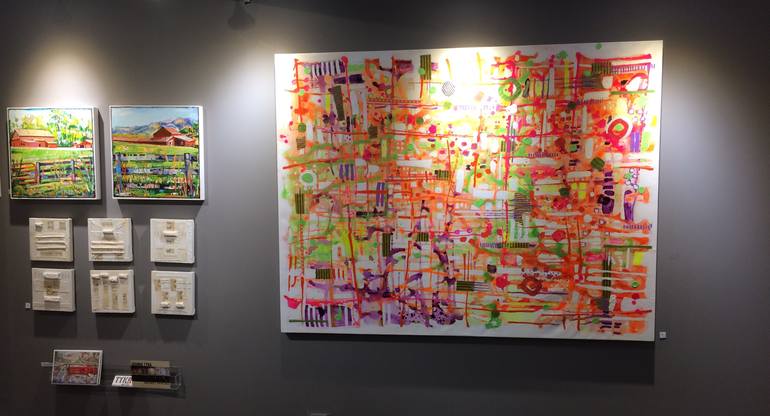 Original Abstract Painting by Joanna Tyka