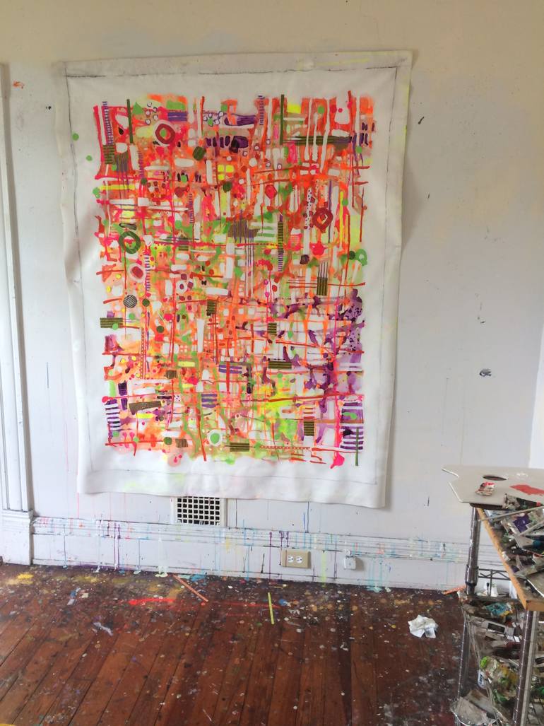 Original Abstract Painting by Joanna Tyka