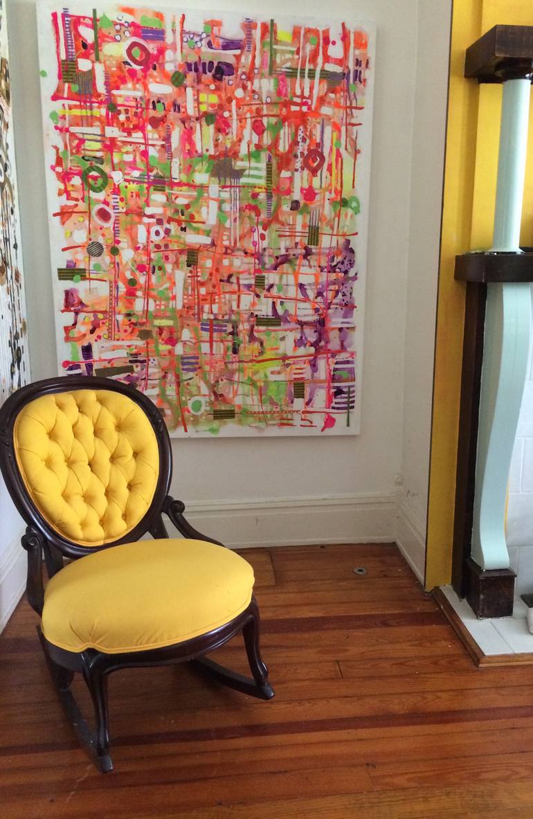 Original Abstract Painting by Joanna Tyka