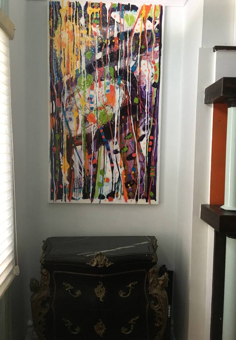 Original Abstract Painting by Joanna TYKA