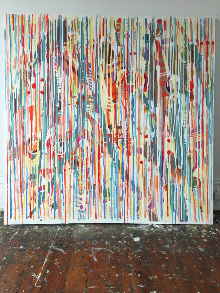 Original Abstract Painting by Joanna Tyka