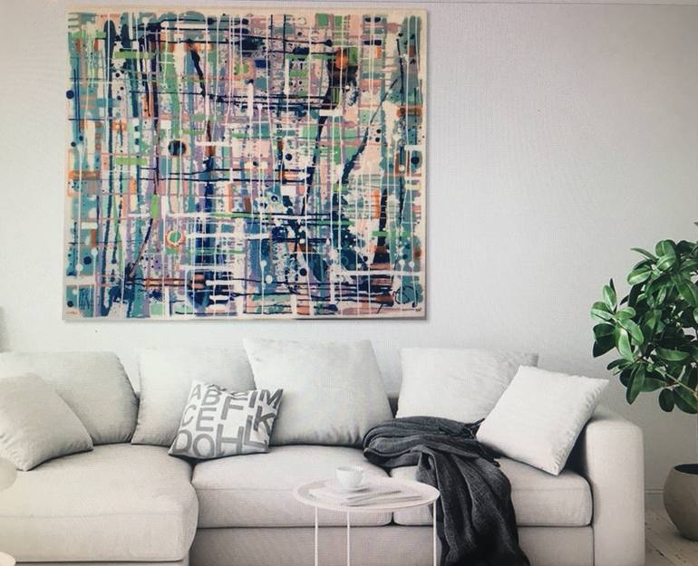 Original Abstract Painting by Joanna Tyka