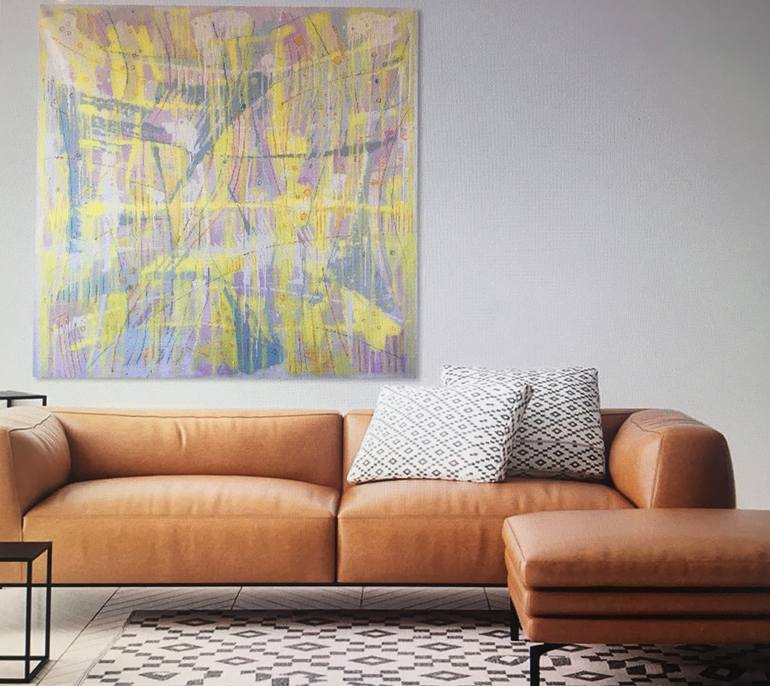 Original Abstract Painting by Joanna TYKA