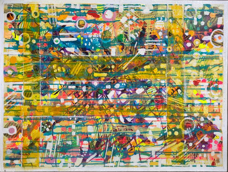 Original Abstract Painting by Joanna Tyka