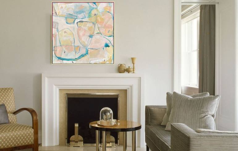 Original Abstract Expressionism Abstract Painting by melissa miller
