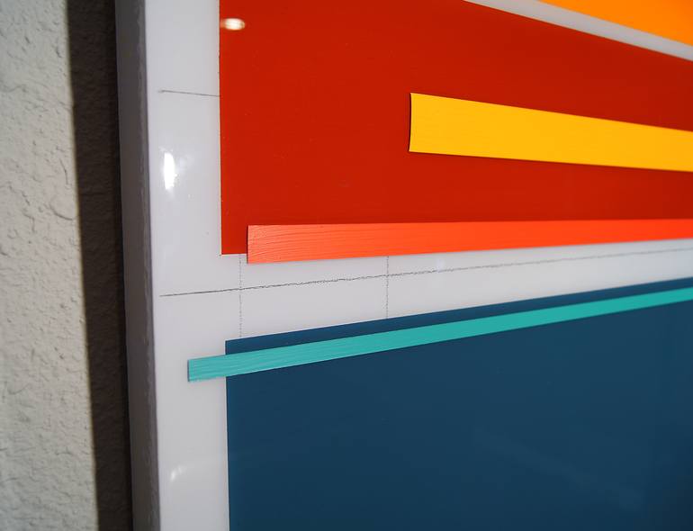 Original Abstract Geometric Painting by Andrey Odinzzov