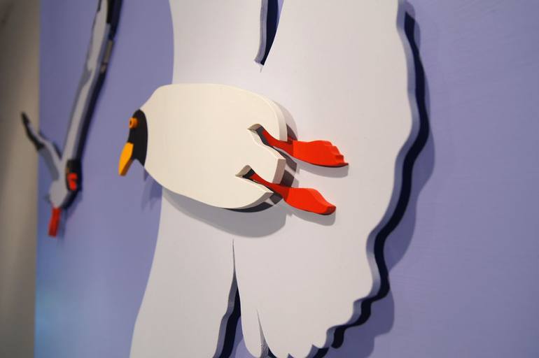 Original Figurative Seascape Sculpture by Andrey Odinzzov