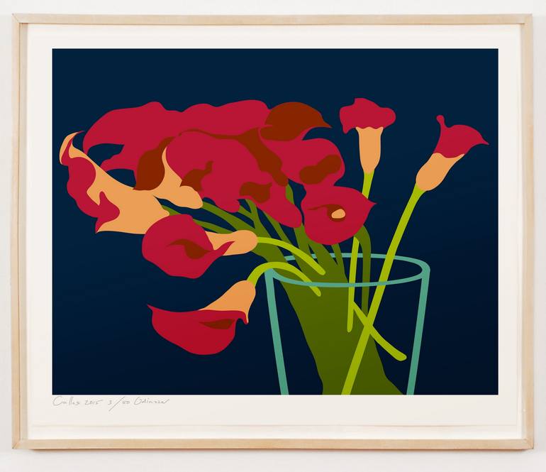 Original Floral Printmaking by Andrey Odinzzov