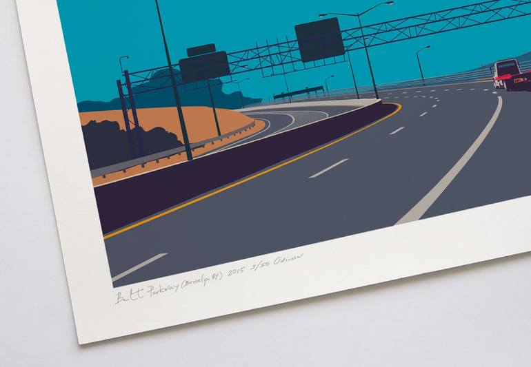 Original Figurative Cities Printmaking by Andrey Odinzzov
