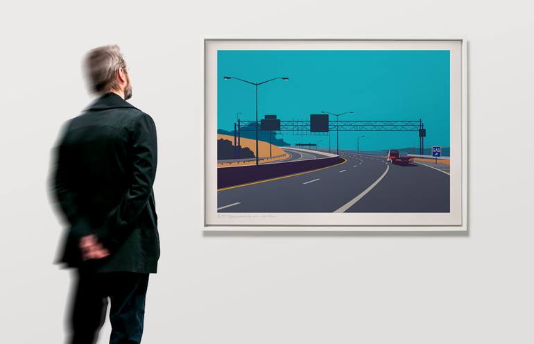 Original Figurative Cities Printmaking by Andrey Odinzzov