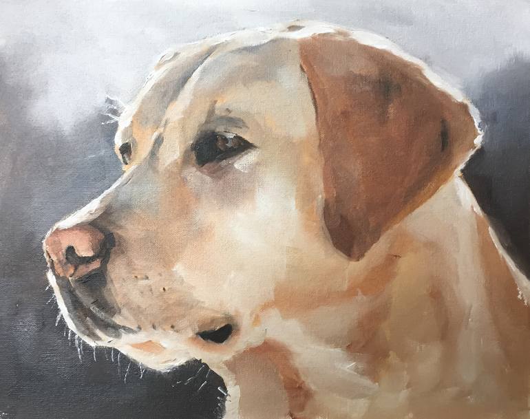 Labrador art hot sale