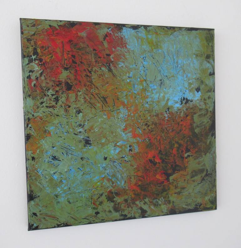 Original Abstract Expressionism Abstract Painting by Robert Alexander