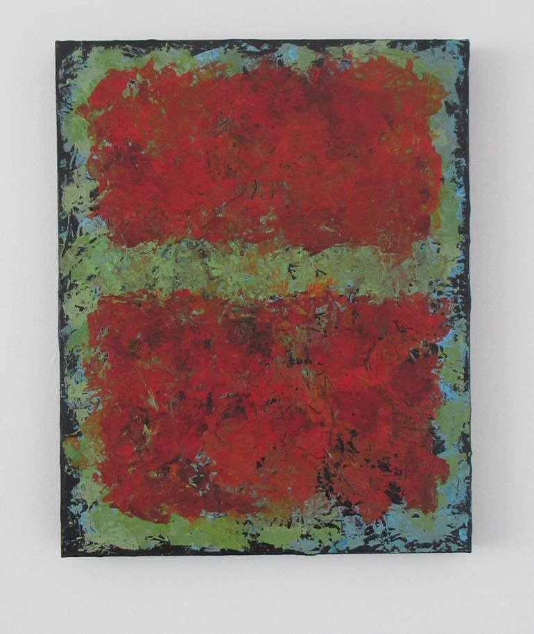 Original Abstract Expressionism Abstract Painting by Robert Alexander