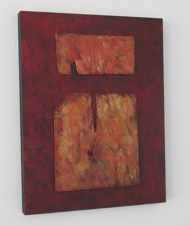 Original Abstract Mixed Media by Robert Alexander