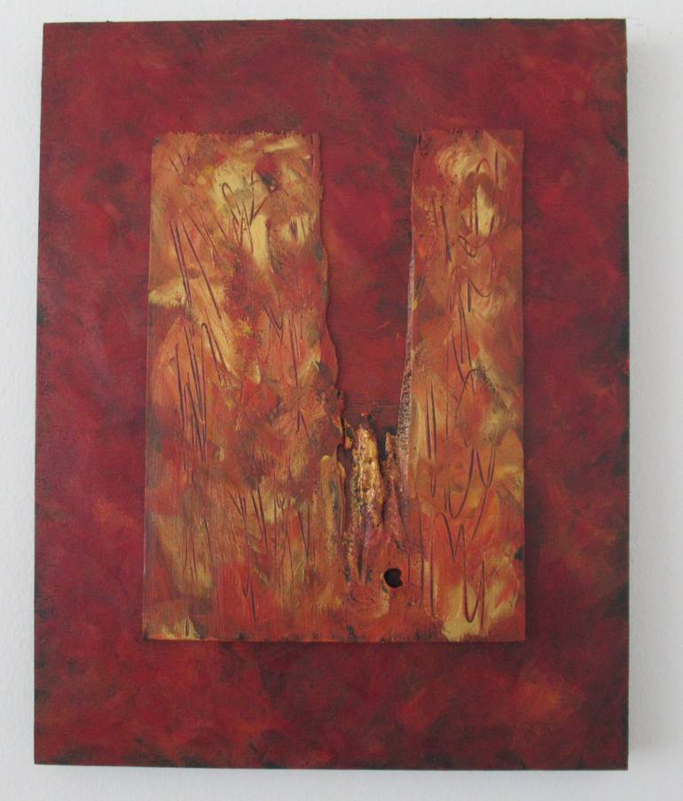 Original Abstract Expressionism Abstract Painting by Robert Alexander