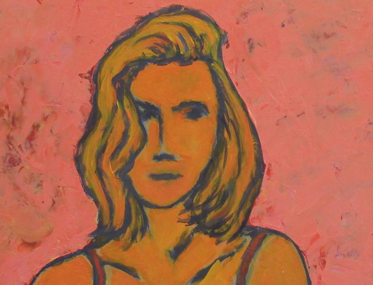 Original Contemporary Women Painting by Robert Alexander