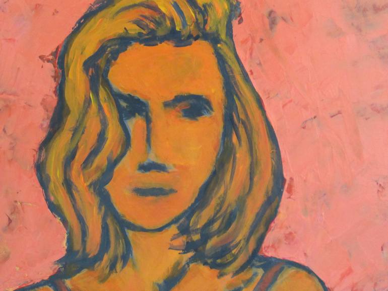 Original Contemporary Women Painting by Robert Alexander
